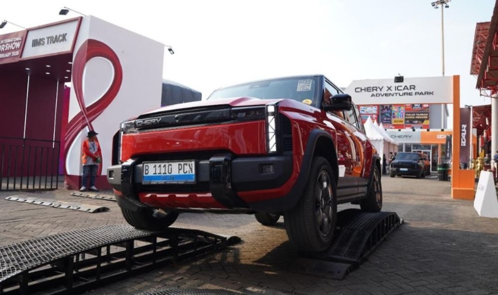 Chery hadirkan test ride eksklusif Chery J6 &amp; J6T di Chery Adventure Park IIMS 202. (Foto: Dok/Istimewa/Chery Indoesia) 