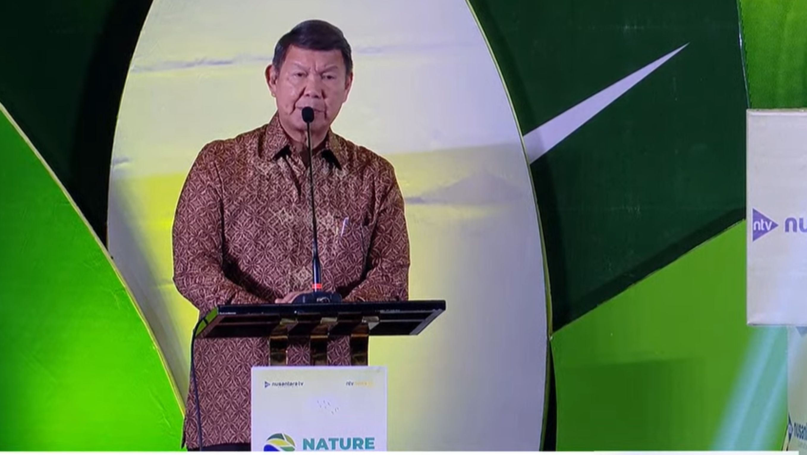 Utusan Khusus Presiden Bidang Iklim dan Energi, Hashim Djojohadikusumo <b>(NTV)</b>