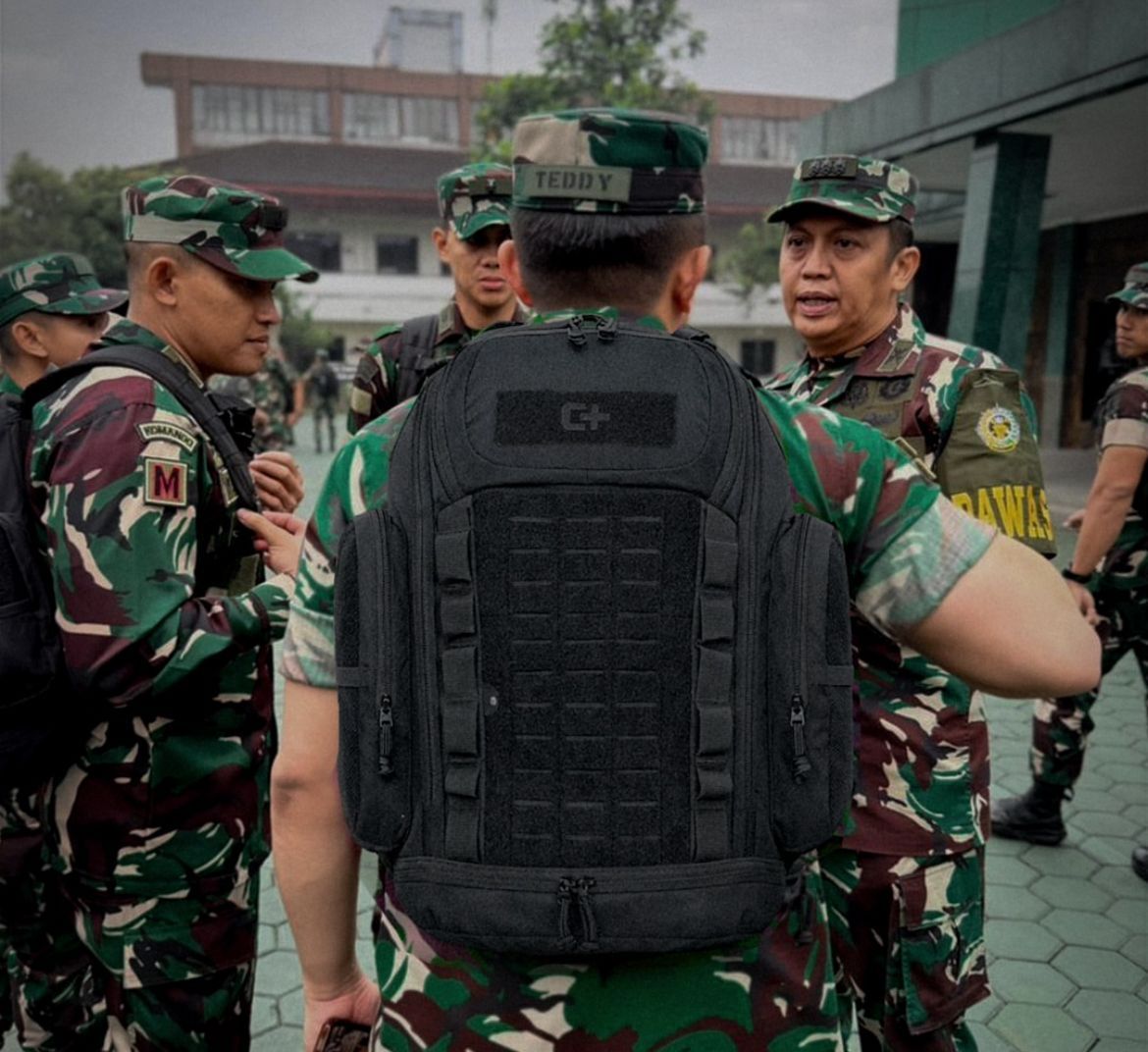 Kegiatan Seskab Teddy Saat Pendidikan di Seskoad <b>(Istimewa)</b>