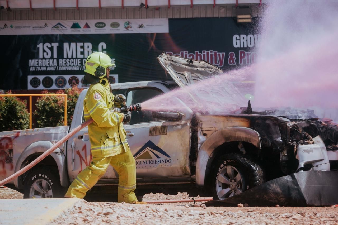 Konsistensi grup Merdeka dalam membangun sistem keselamatan kerja. (Foto: Dok/Istimewa)