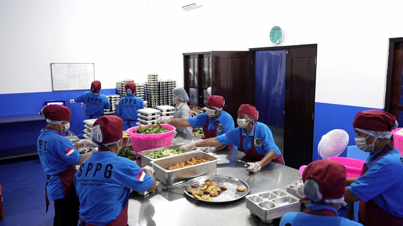 Dapur MBG, Kecamatan Laura, Sumba Barat Daya. <b>(Istimewa)</b>