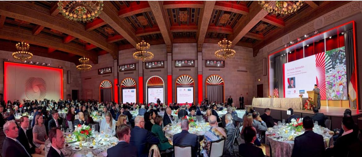 Prabowo Subianto acara Gala Iftar Dinner Business Summit di U.S. Chamber of Commerce, Washington DC <b>(sekretariat presiden)</b>