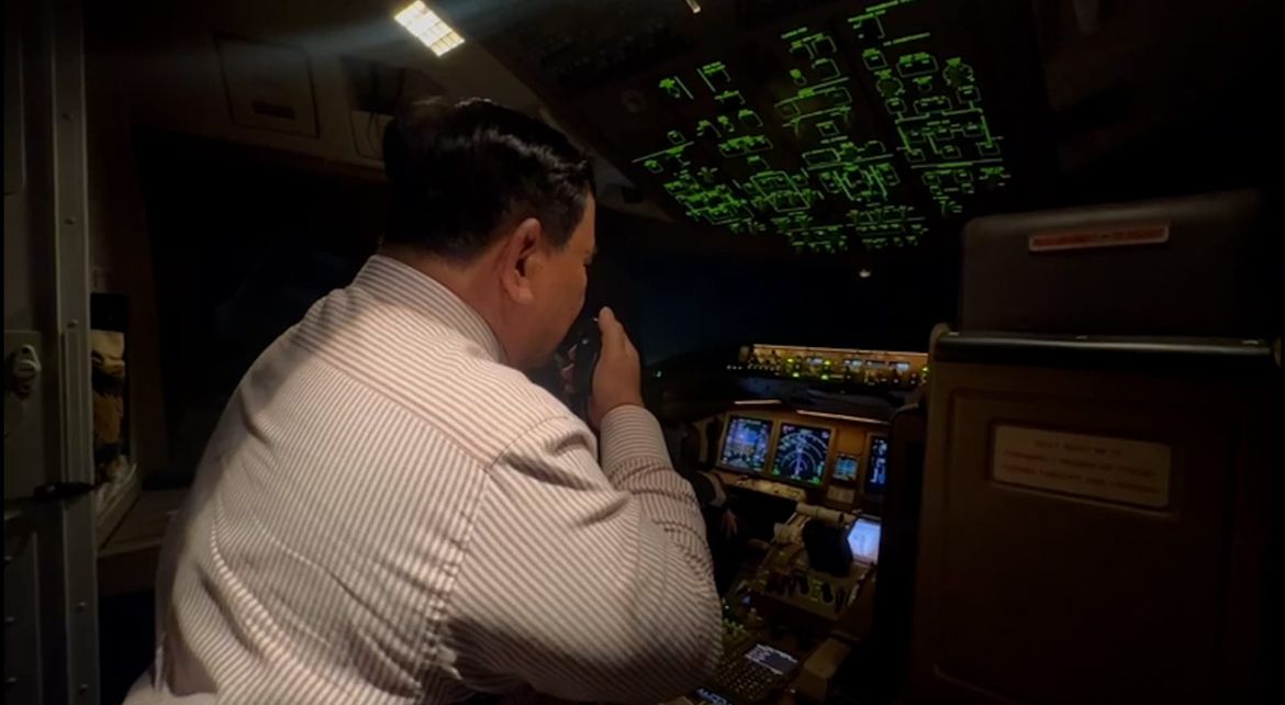 Langit Yordania pada Selasa malam, 24 Februari 2026, menjadi saksi sebuah momen penuh kehormatan dalam hubungan Indonesia dan Kerajaan Yordania Hasyimiah <b>(Setpres)</b>