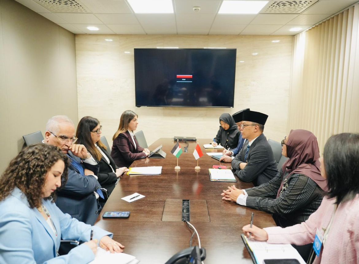 Menteri Luar Negeri Sugiono menyambut pembentukan kantor penghubung (liaison office) oleh Otoritas Palestina guna memfasilitasi komunikasi dengan dewan perdamaian (Board of Peace) <b>(Sekretariat Presiden)</b>