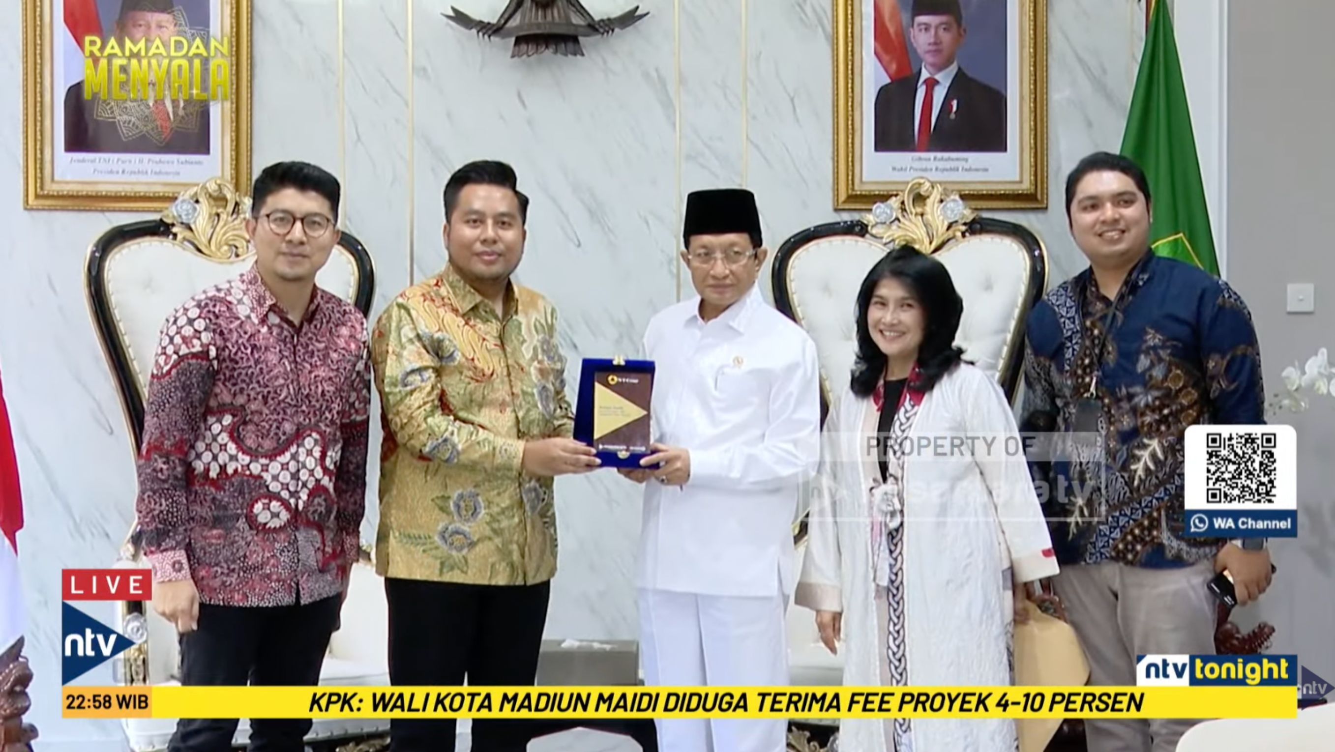 Direksi Nusantara TV Silahturahmi ke Kementerian Agama, Satukan Visi Jalin Kolaborasi Bersama. <b>(Ntvnews)</b>