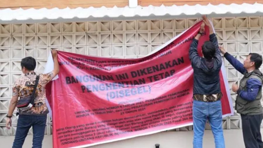 Lapangan Padel Pulomas Jaktim Disegel Permanen <b>(Instagram @kotajakartatimur)</b>