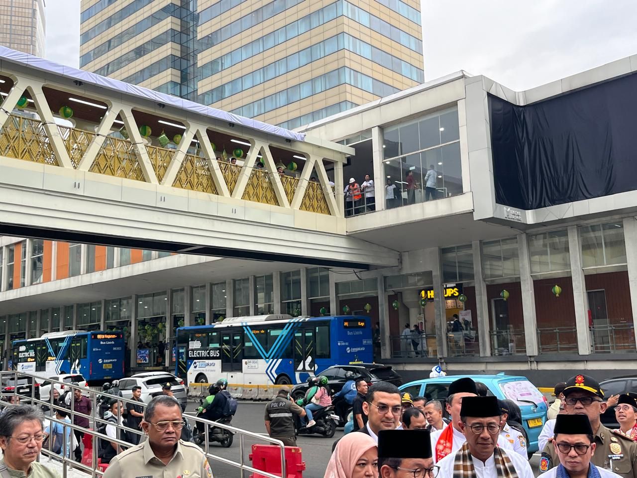 JPO Sarinah <b>(Ntvnews.id/Adiansyah)</b>