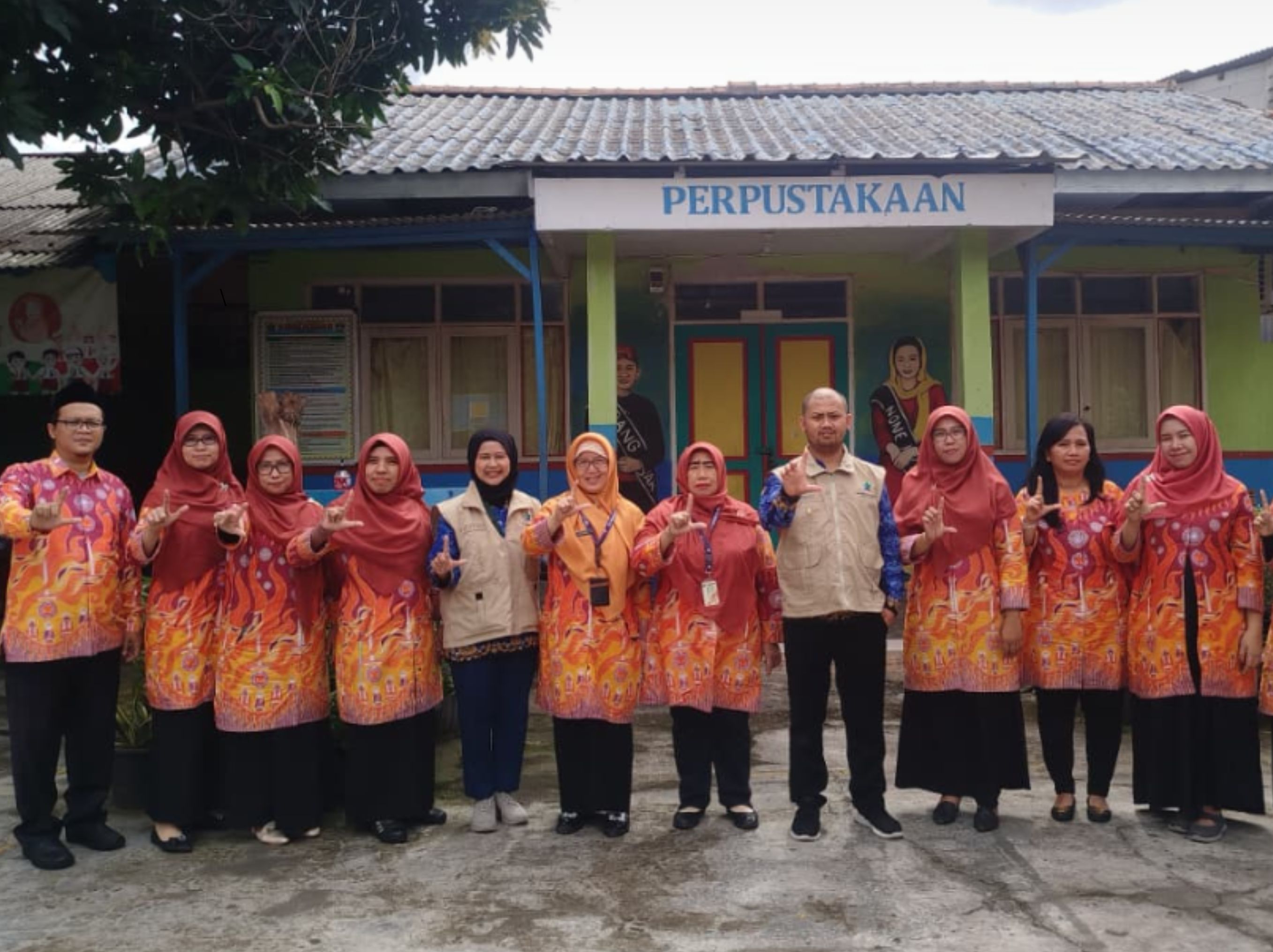 Bakti Perpusnas Kawal Semangat Literasi di Sekolah <b>(dok PERPUSNAS)</b>