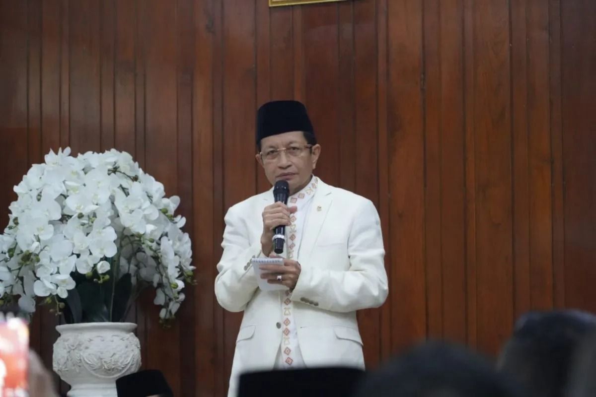 Menteri Agama Nasaruddin Umar. ANTARA/HO-Kemenag <b>(Antara)</b>