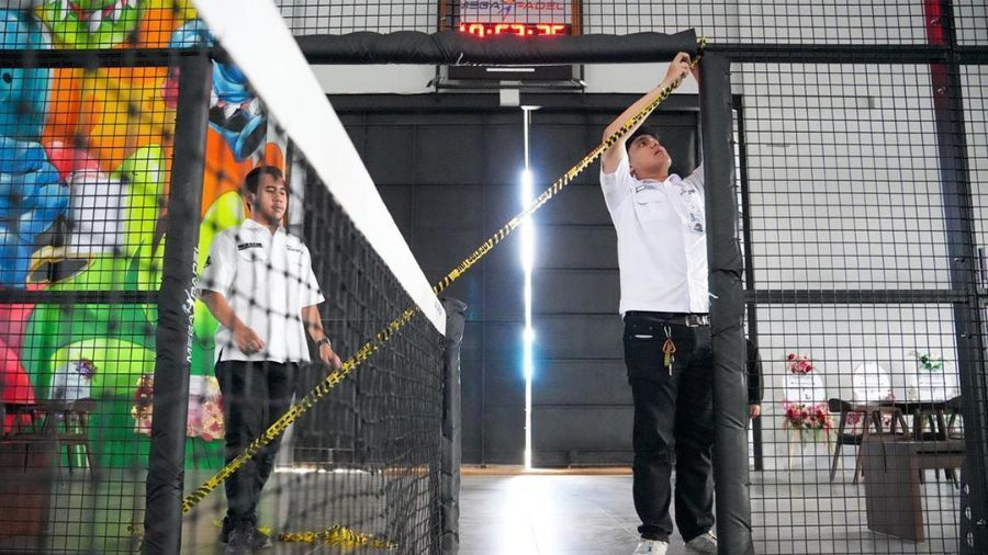 Dua Lapangan Padel di Jakarta Utara Disegel <b>( Kominfotik Pemprov Jakarta)</b>