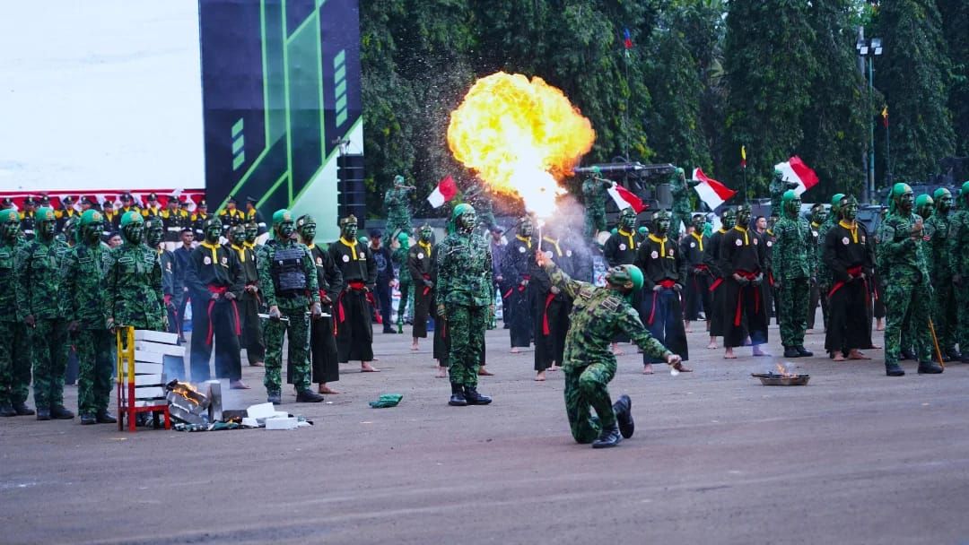 Panglima TNI Pimpin Upacara HUT ke-65 Kostrad, Tekankan Kesiapsiagaan Hadapi Ancaman Global <b>(Istimewa)</b>