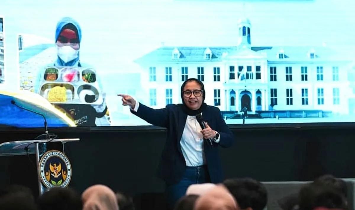 Wakil Kepala BGN Nanik Sudaryati Deyang. ANTARA/HO-BGN <b>(Antara)</b>