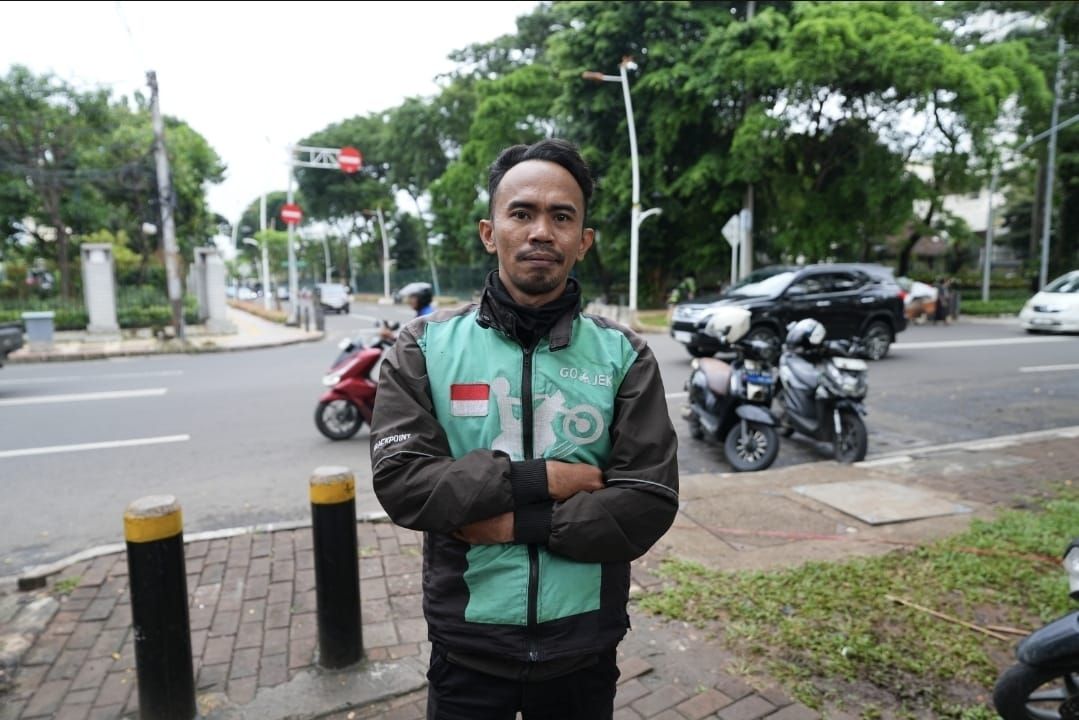 ebijakan pemerintah yang menetapkan Bonus Hari Raya (BHR) membawa berkah bagi para pengemudi ojek online (ojol) menjelang Lebaran 2026. <b>(Istimewa)</b>