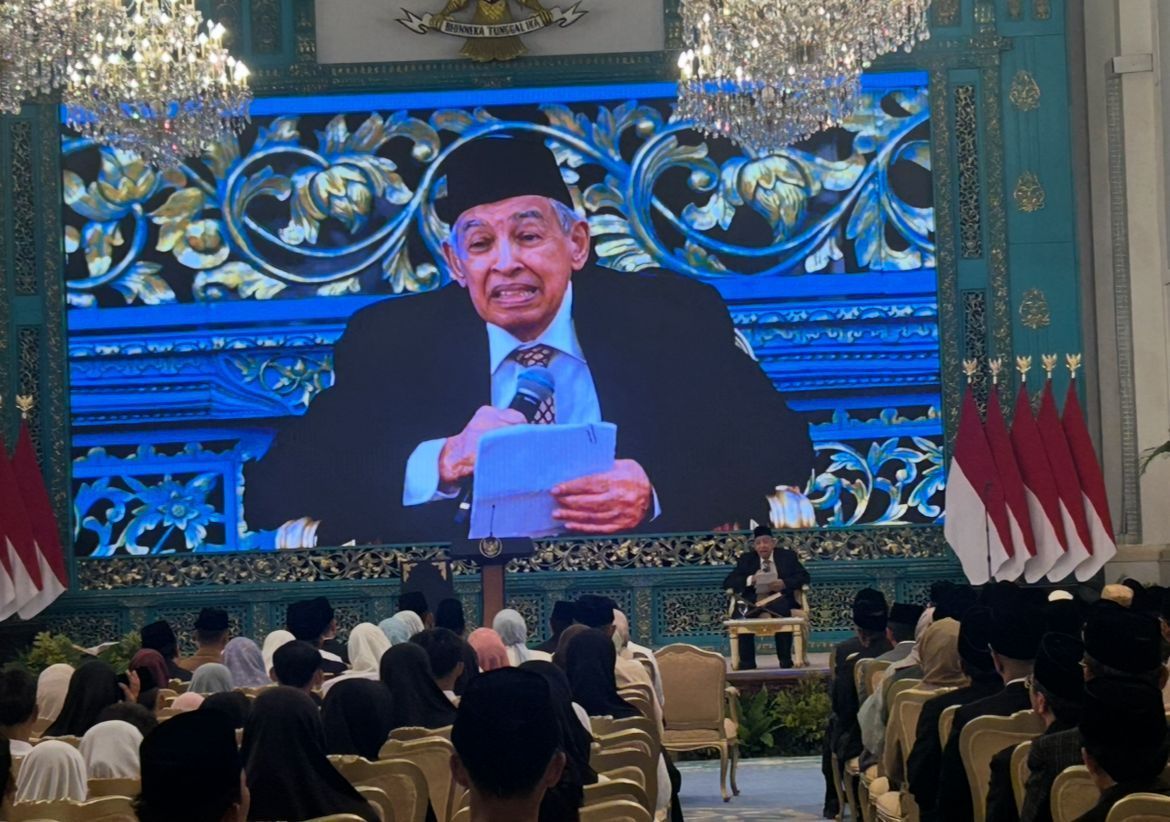 Cendekiawan Muslim sekaligus mantan Menteri Agama Republik Indonesia, Prof. Quraish Shihab <b>(NTVnews)</b>