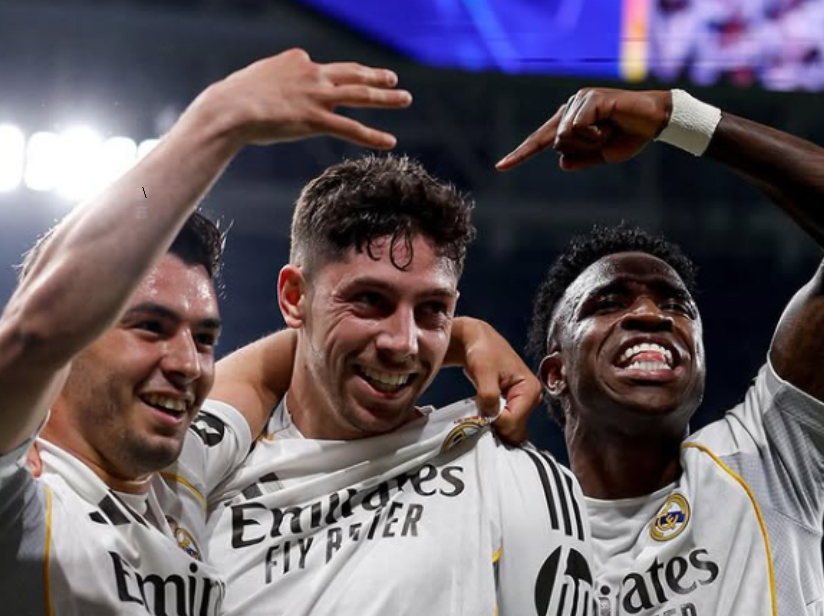 Penampilan gemilang Federico Valverde membuat Real Madrid menggulung Manchester City dengan skor 3-0 pada leg pertama babak 16 besar Liga Champions di Stadion Santiago Bernabeu, Madrid, Rabu waktu setempat. <b>(ig real madrid)</b>