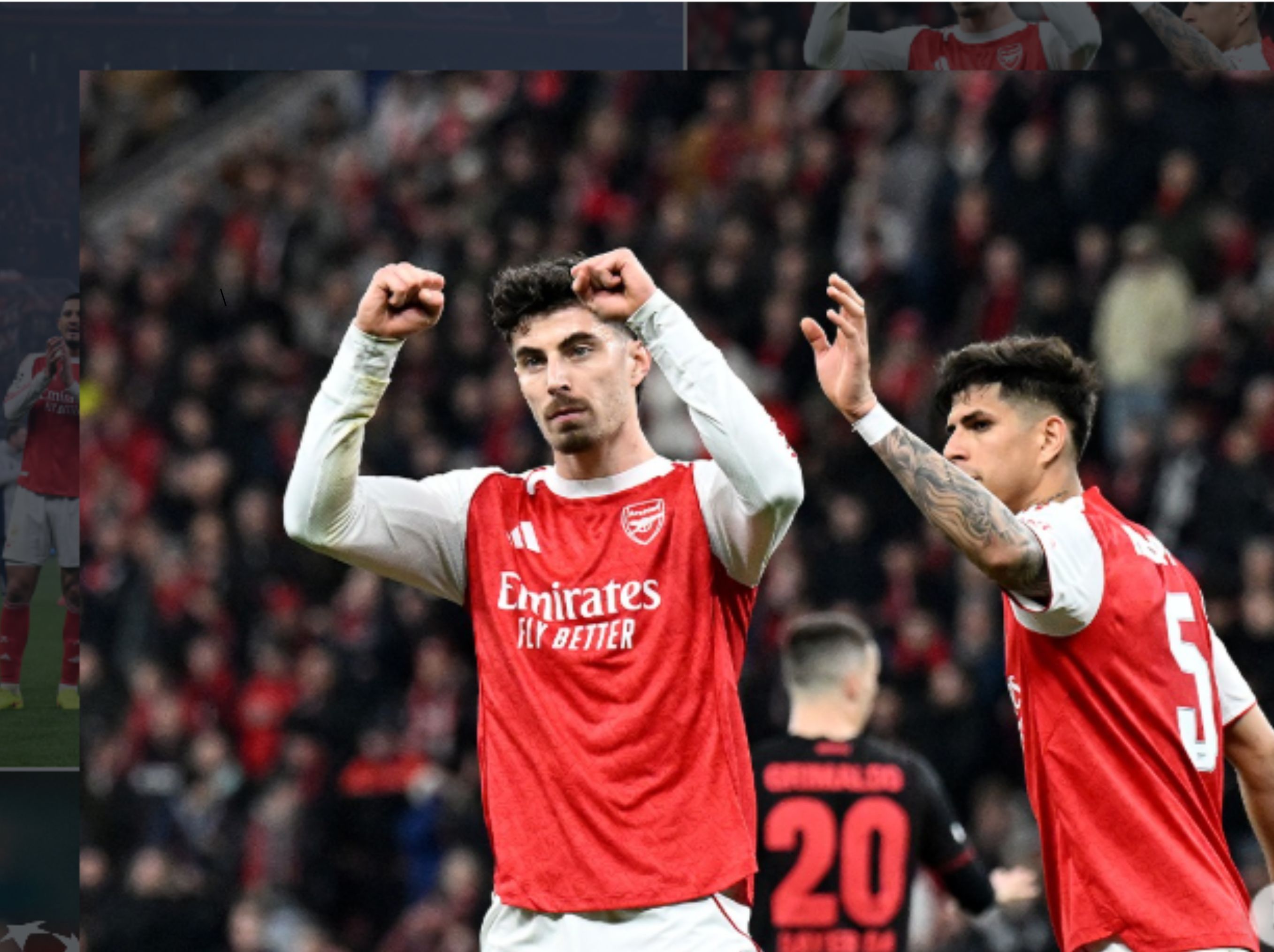 Penalti dari Kai Havertz menyelamatkan Arsenal dari kekalahan setelah laga berakhir imbang 1-1 ketika berjumpa Bayer Leverkusen pada leg pertama babak 16 besar Liga Champions di Stadion BayArena, Leverkusen, Rabu waktu setempat. <b>(ig arsenal)</b>