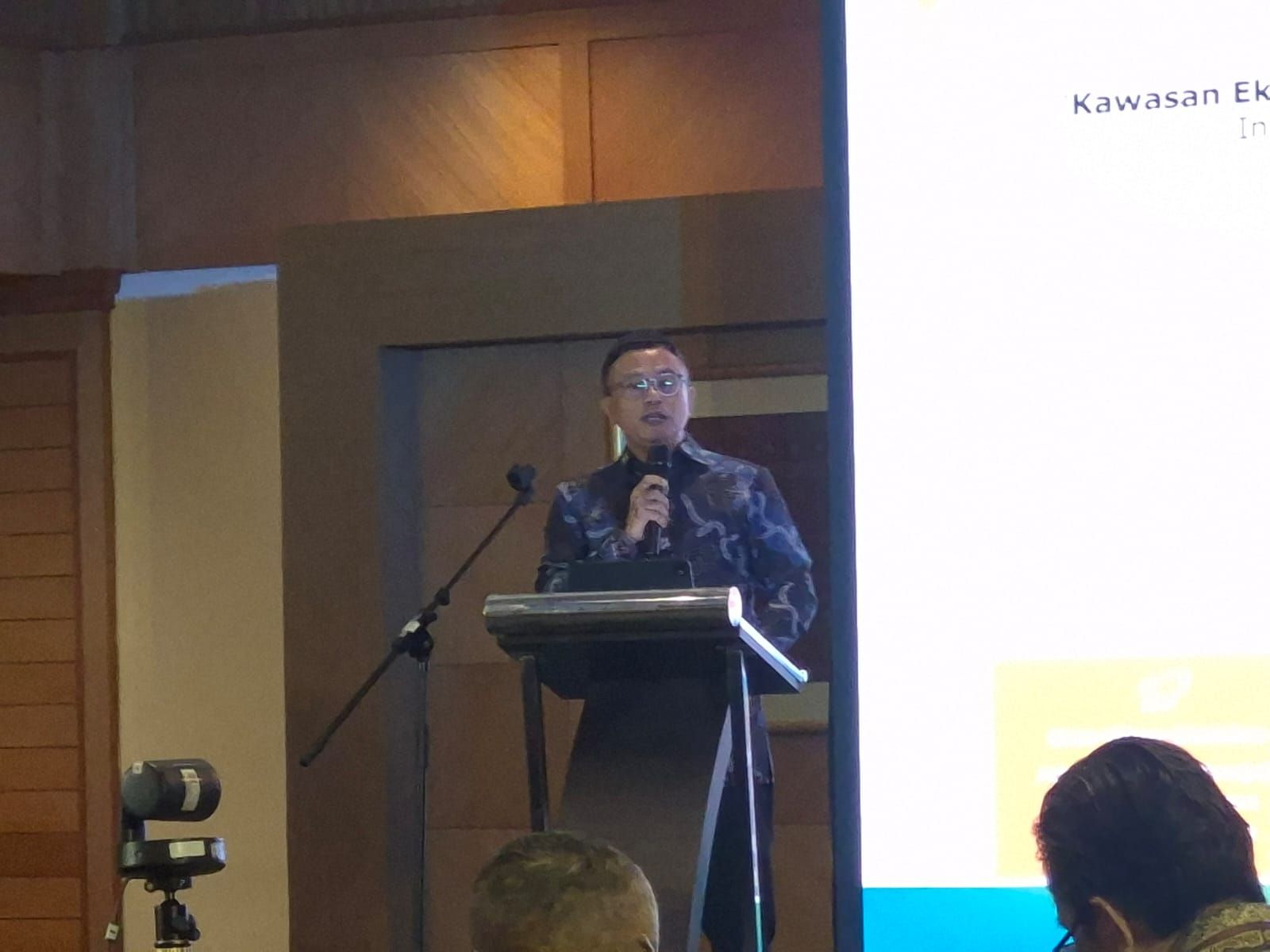 Plt. Sekretaris Jenderal Dewan Nasional KEK Rizal Edwin Manansang <b>(Ntvnews.id-Muslimin Trisyuliono)</b>