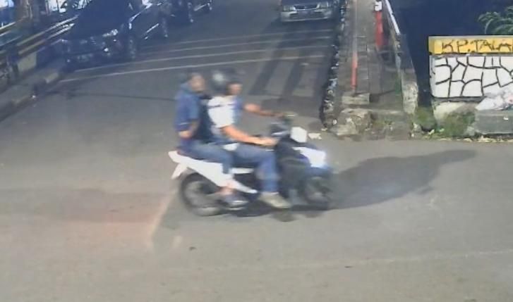 Para pelaku penyiraman air keras terhadap aktivis KontraS, Andrie Yunus.  <b>(Tangkapan layar)</b>