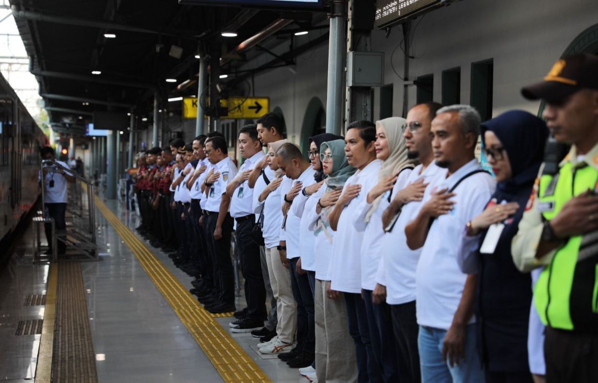 Program Mudik Gratis KAI Diberangkatkan dari Pasar Senen <b>(Istimewa)</b>