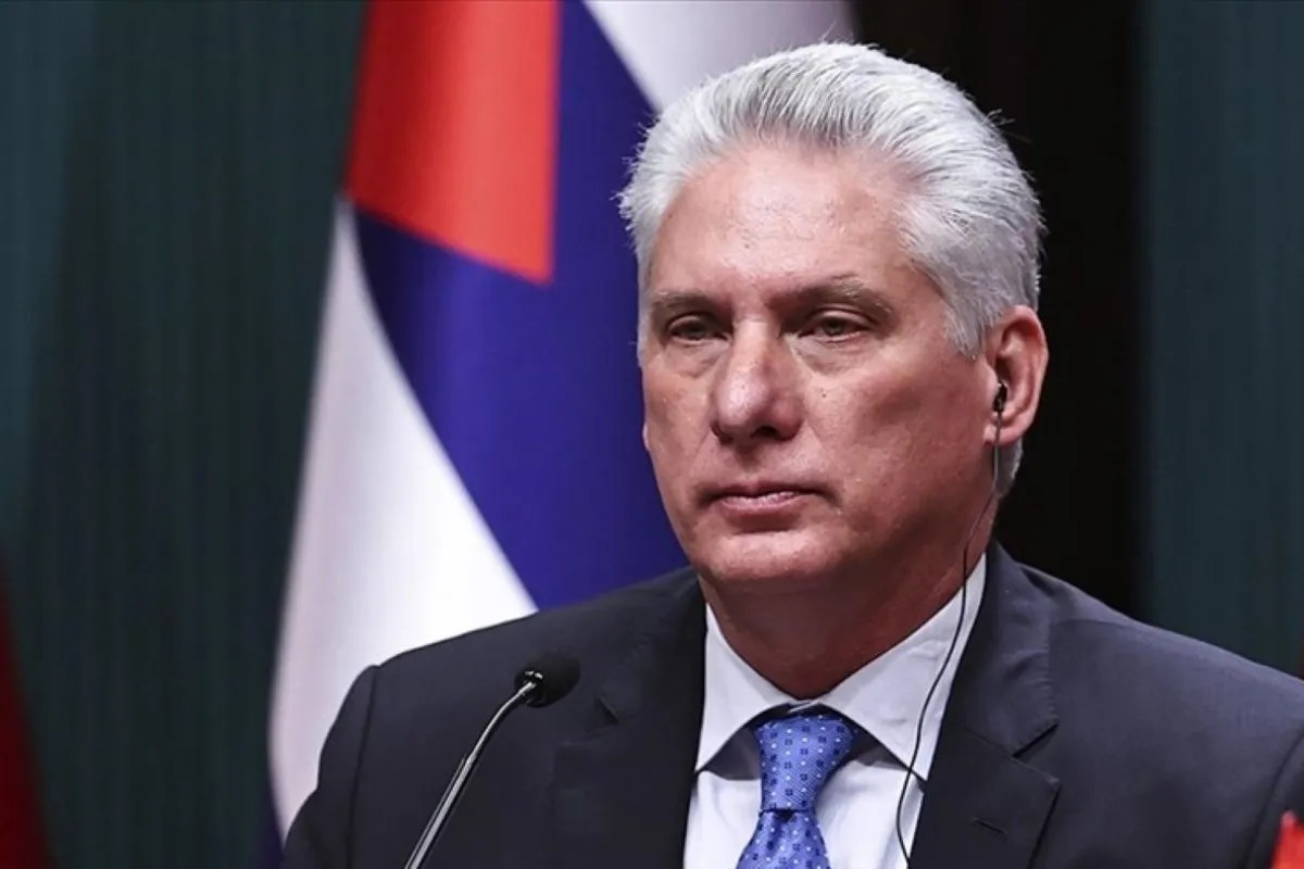 Arsip - Presiden Kuba Miguel Diaz-Canel. (ANTARA/Anadolu/py) <b>(Antara)</b>