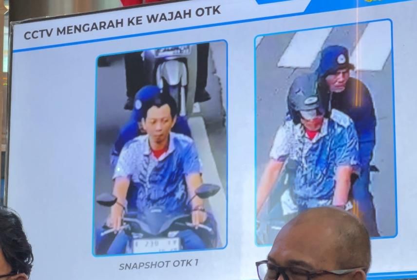 Tampang penyiram air keras terhadap aktivis KontraS, Andrie Yunus.  <b>(NTVNews.id)</b>