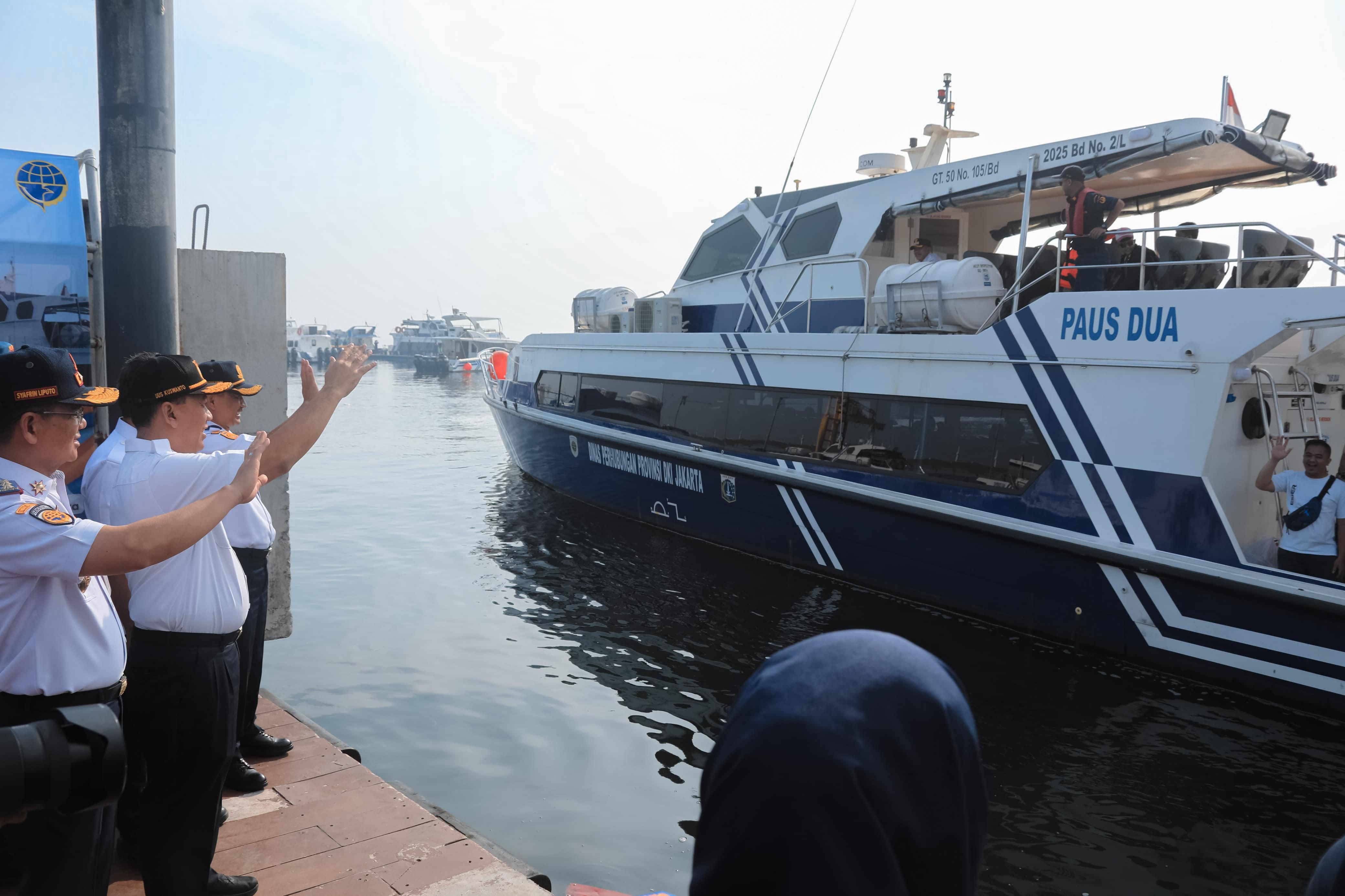 Mudik Gratis Kapal Laut ke Kepulauan Seribu <b>(Humas Pemprov DKI)</b>