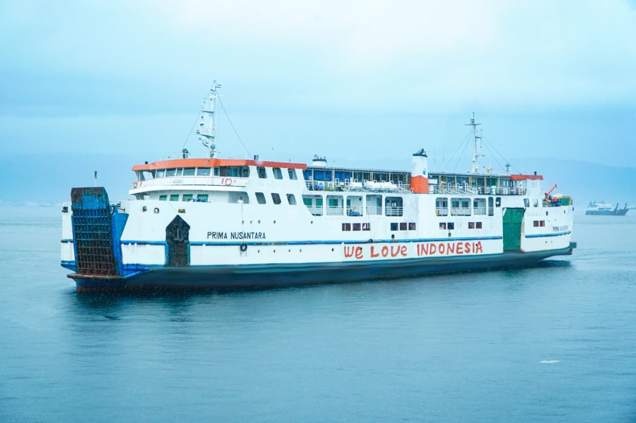 Kapal di Pelabuhan Gilimanuk. <b>(Bakom)</b>