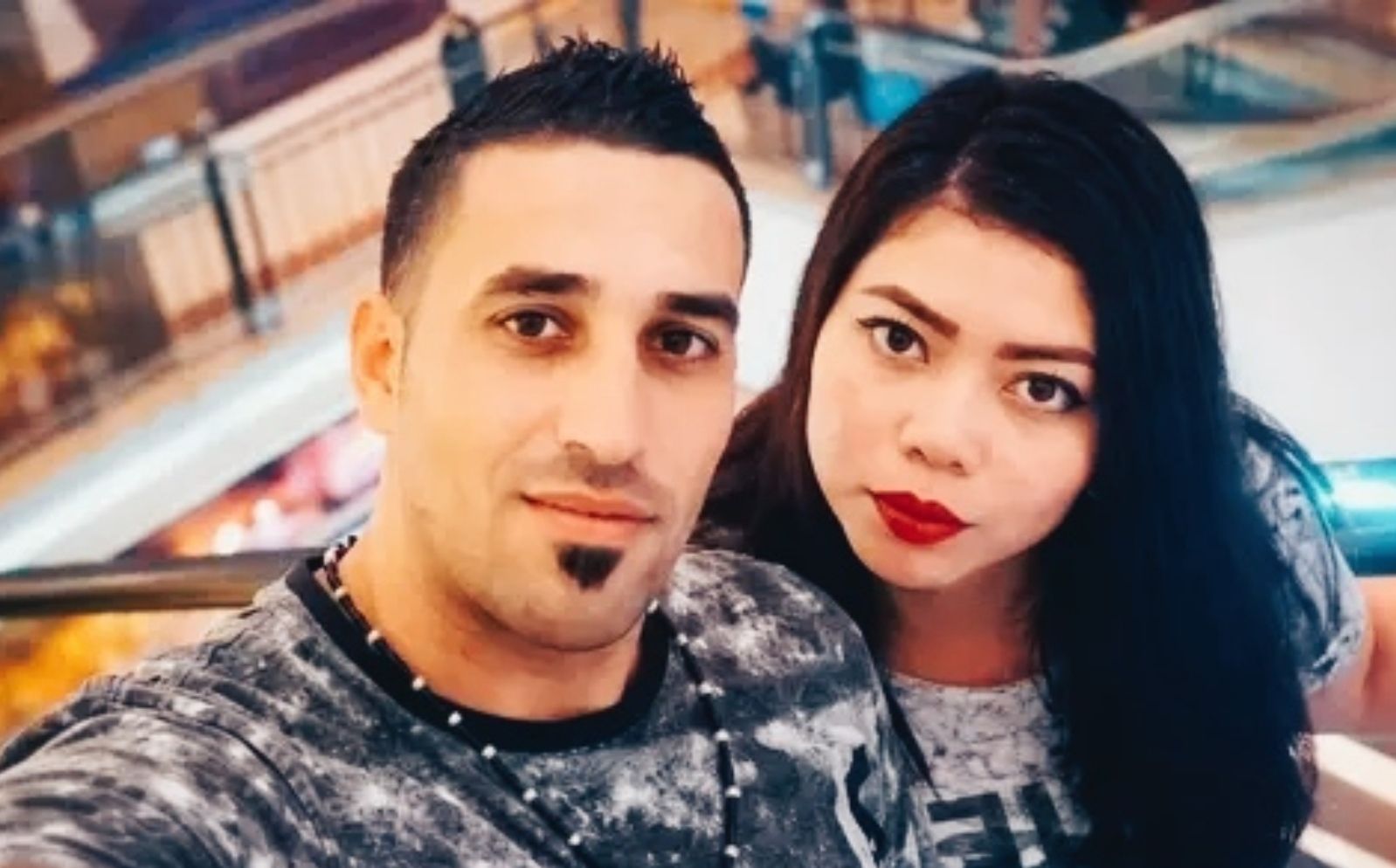 Cucu Mpok Nori, Dewhinta Anggary dan eks suami siri, Rashad Fouad Tareq Jameel alias Fuad. <b>(Ist. )</b>