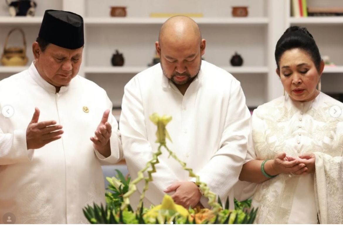 Prabowo membagikan sejumlah foto kebersamaan dengan Didit serta Siti Hediati Soeharto <b>(Istimewa)</b>