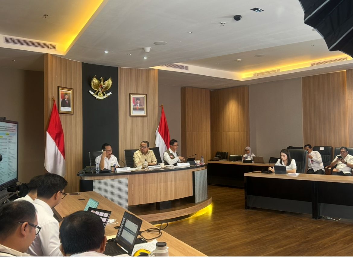 Tito Karnavian dalam konferensi pers di Kompleks Istana Negara <b>(NTVnews)</b>