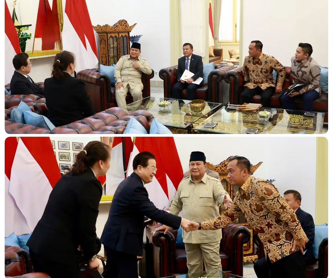 Prabowo Terima Menteri Keamanan China di Istana, Bahas Stabilitas Global <b>(Istimewa)</b>