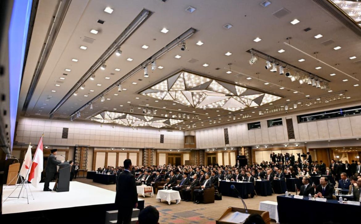 Hadiri Forum Bisnis Indonesia-Jepang, Prabowo Dorong Kemitraan Indonesia-Jepang Naik Kelas dan Lebih Cepat <b>(Sekretariat Presiden)</b>