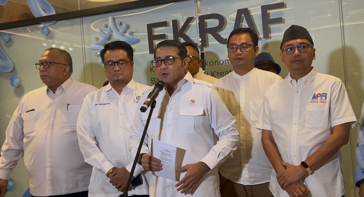 Menteri Ekonomi Kreatif, Teuku Riefky Harsya <b>(NTVnews)</b>