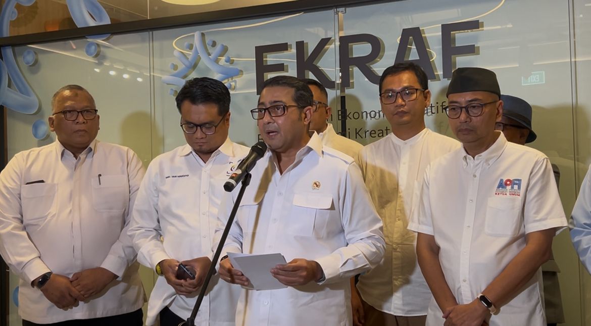 Menteri Ekonomi Kreatif, Teuku Riefky Harsya <b>(NTVnews)</b>