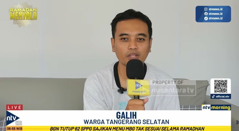 Salah satu pemudik asal Tangerang Selatan yang menuju Ponorogo, Galih.