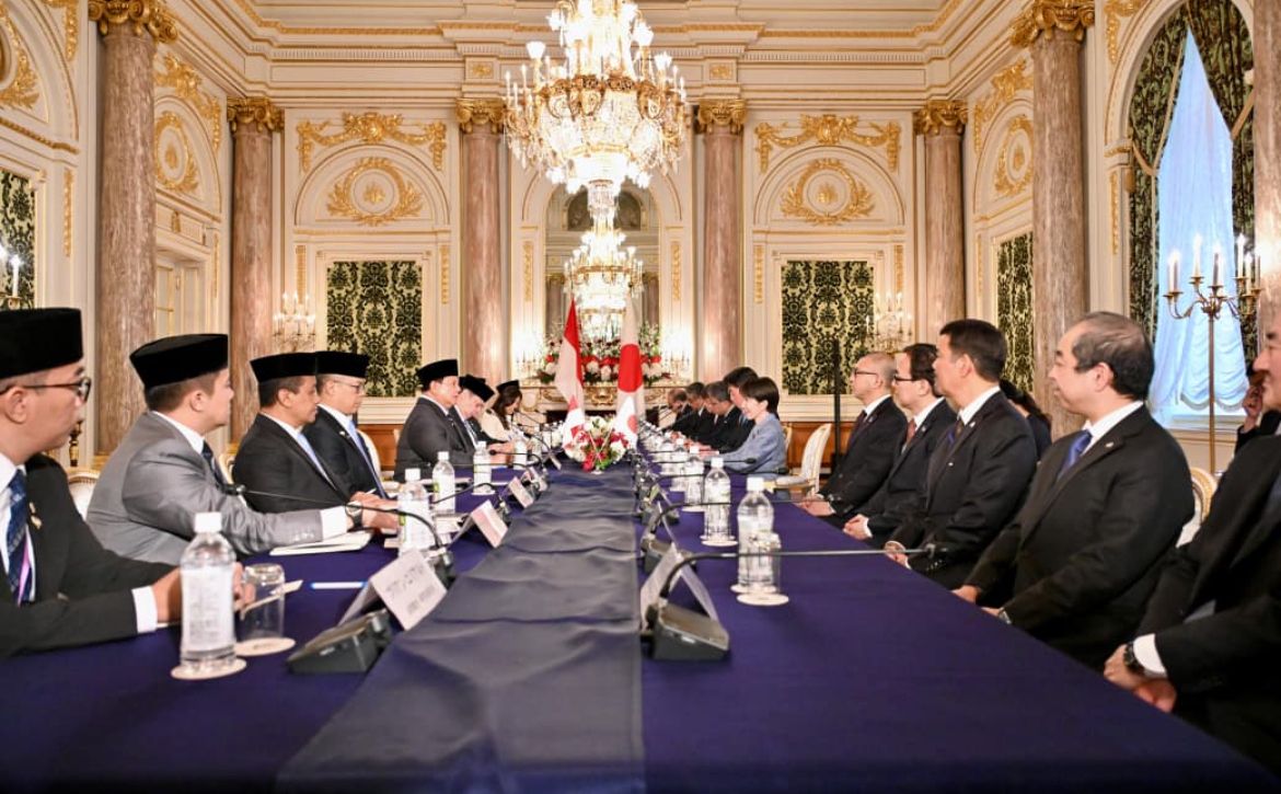 Prabowo Subianto dan Perdana Menteri (PM) Jepang Sanae Takaichi <b>(Setpres)</b>