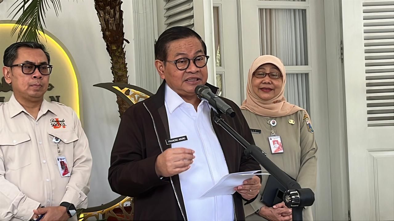 Pramono Anung <b>(NTVNews.id/Adiansyah)</b>