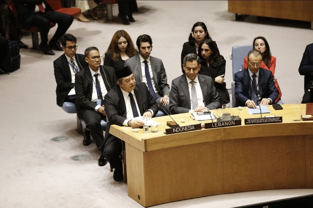 Indonesia sampaikan amarah dan duka cita mendalam atas gugurnya tiga personel penjaga perdamaian di Lebanon yang tergabung dalam misi United Nations Interim Force in Lebanon (UNIFIL)  <b>(Istimeaa)</b>