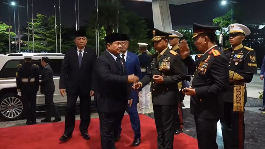 Prabowo  <b>(YouTube Sekretariat Presiden)</b>