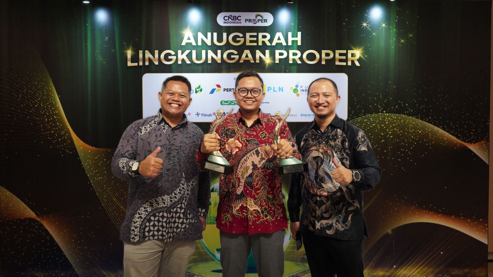 PT Pertamina Energy Terminal (PET) meraih PROPER Hijau melalui dua unit operasinya, yaitu Terminal LPG Tanjung Sekong dan Fuel Terminal Baubau. <b>(PET)</b>