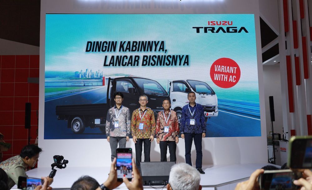 PT Isuzu Astra Motor Indonesia (IAMI) berpartisipasi dalam ajang GIICOMVEC 2026 di JIExpo Kemayoran, Jakarta, pada 8-11 April. (Foto: Dok/Istimewa/Adiantoro/NTV)