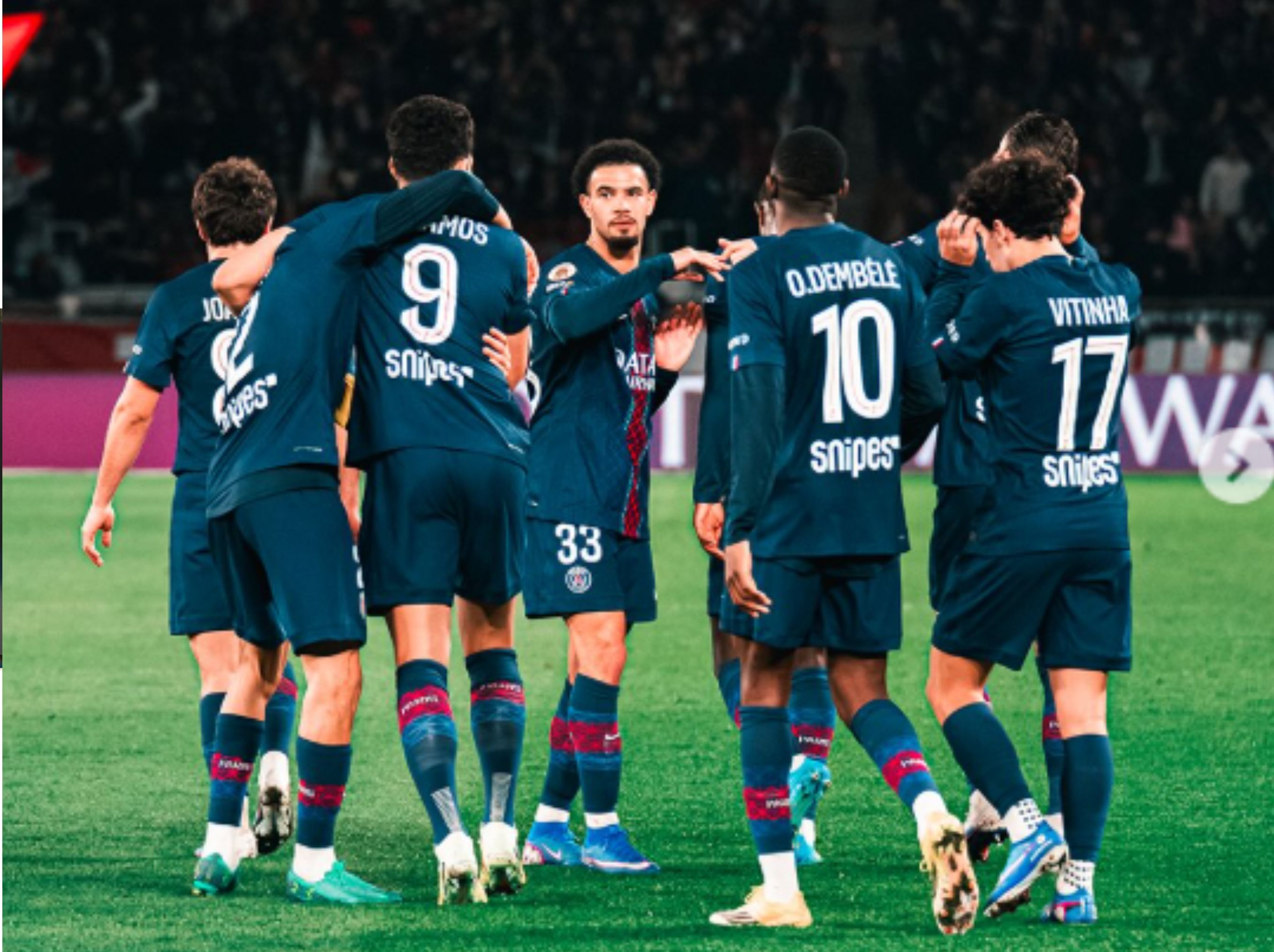 para pemain PSG <b>(IG PSG)</b>