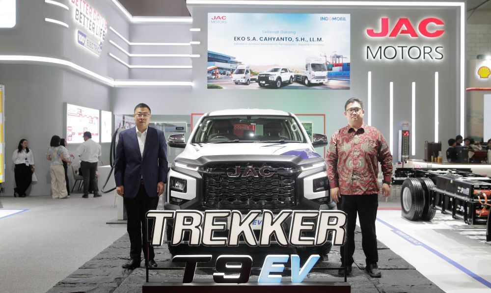JAC Motors Indonesia debut di GIICOMVEC 2026. (Foto: Dok/Istimewa) 