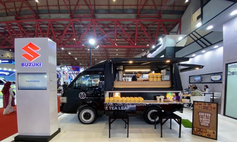 Suzuki menghadirkan New Carry Moko (Mobil Toko) yang dirancang sebagai solusi bisnis fleksibel. (Foto: Dok/Istimewa/SIS) 