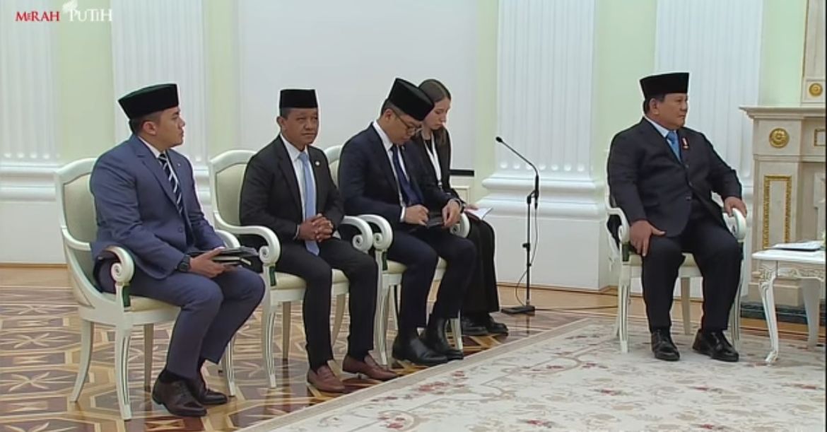 Presiden RI Prabowo Subianto  <b>(Tangkapan Layar)</b>