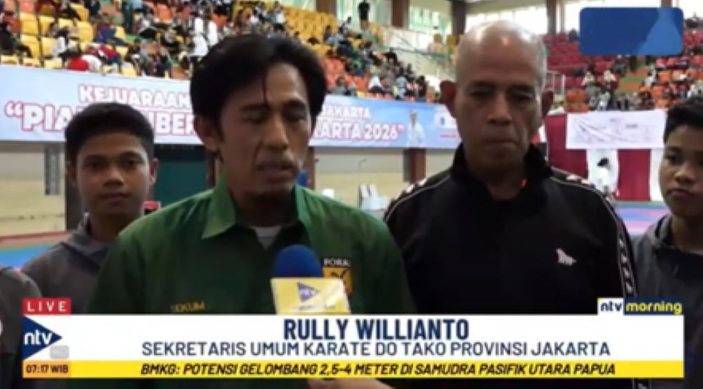 Sekretaris Umum Karate Do TAKO Provinsi Jakarta Rully Willianto