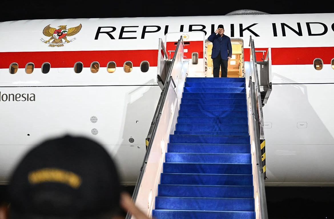 Presiden Republik Indonesia Prabowo Subianto bertolak menuju Moskow, Federasi Rusia <b>(Istimewa)</b>