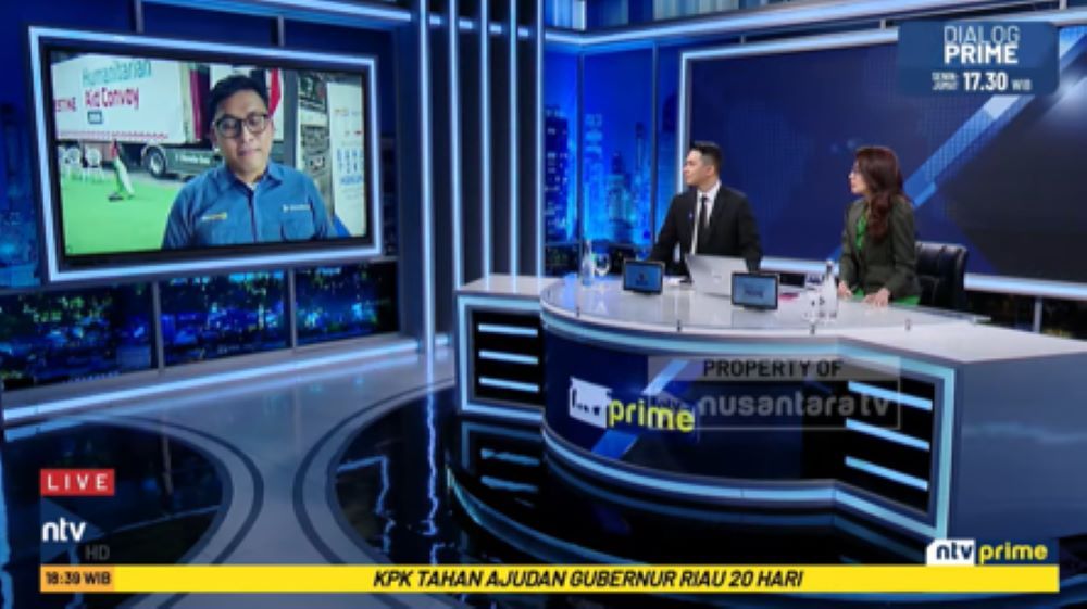 Jurnalis Nusantara TV Hasbyalloh melaporkan langsung dari Kota Ten of Ramadan, Mesir 