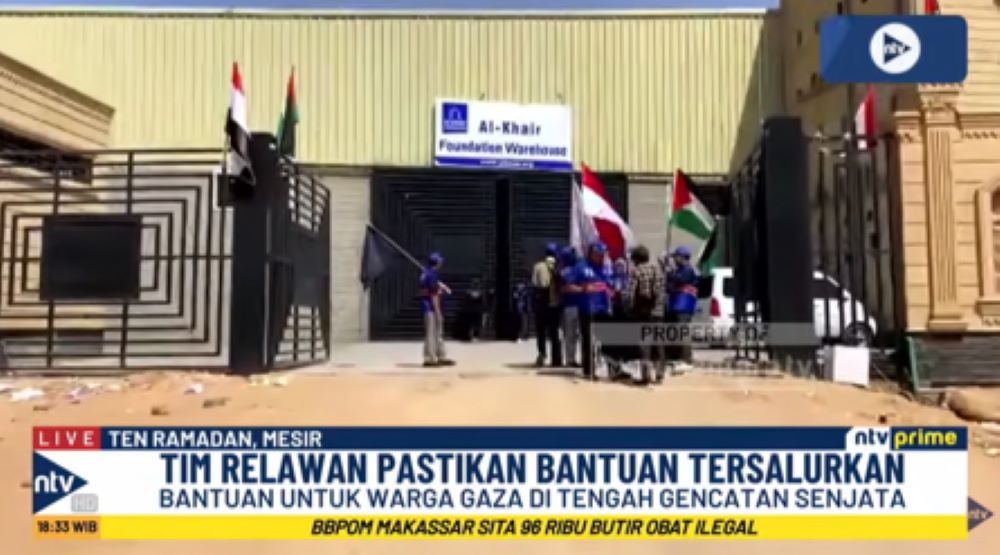 Jurnalis Nusantara TV Hasbyalloh melaporkan langsung dari Kota Ten of Ramadan, Mesir 