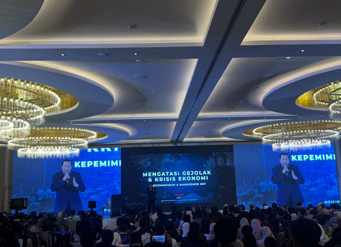 Presiden ke-6 Republik Indonesia Susilo Bambang Yudhoyono (SBY) <b>(NTVnews)</b>